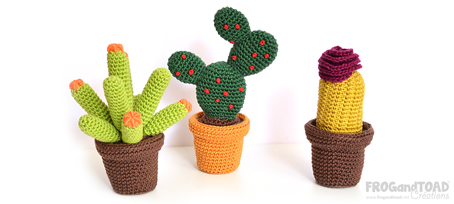 Cactus - Amigurumi Crochet - FROGandTOAD Créations